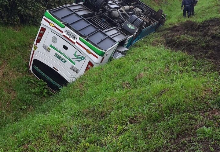 Accidente de tránsito se registró en la vía Madrid – Facatativá