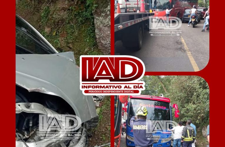 ACCIDENTE DE TRÁNSITO EN VÍA SOACHA-MESITAS