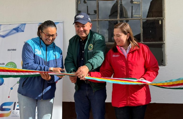 Ubaté y Chocontá estrenan Centros Provinciales de Innovación y Emprendimiento.