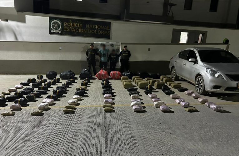 VUELVE Y JUEGA, CONTUNDENTE GOLPE AL NARCOTRÁFICO: POLICÍA INCAUTA 288 KILOS DE MARIHUANA EN DOLORES, TOLIMA.