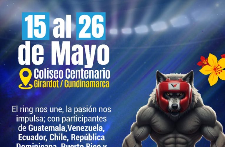 Cundinamarca se consolida como casa del boxeo internacional con la Copa América de Boxeo Girardot 2026